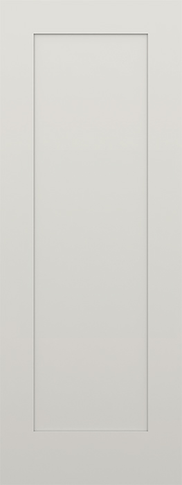 SF1PSHK80 1-Panel Smooth Fiberglass Exterior Door - CODEL Doors